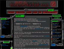 Tablet Screenshot of imagine.kicbak.com